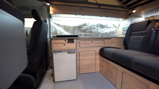 Volkswagen Transporter POV Campervan Tour - 2022 Jerba Tiree смотреть онлайн