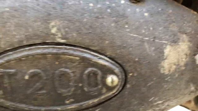 Мотороллер Т-200 195 ? г.в.Обзор  стартапа ТМЗ