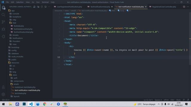 Apprendre Laravel - Les notifications смотреть онлайн