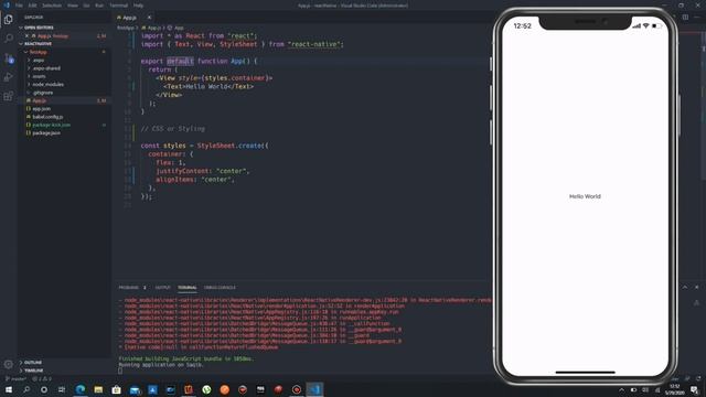 React Native Getting Started | Make Reusable Components | React Native For Absolute Beginners смотреть онлайн