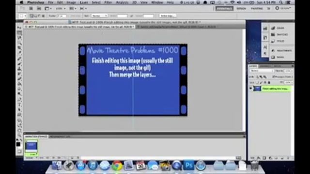 How to Add a GIF to a Still Image Photoshop Tutorial смотреть онлайн