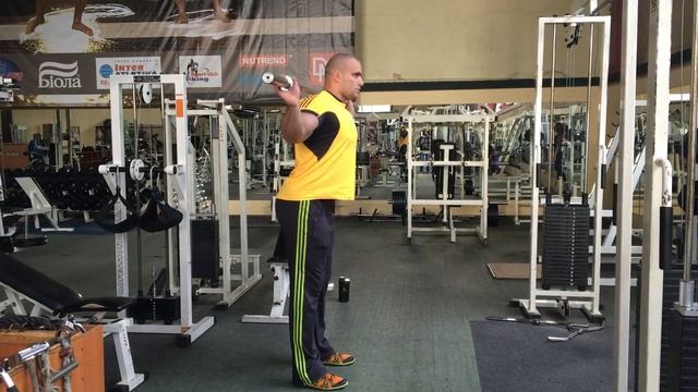 Наклоны со штангой на плечах смотреть онлайн