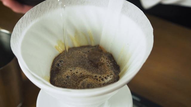 Мастер-класс по завариванию кофе в воронке V60 смотреть онлайн