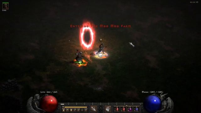 Diablo Tristram guitar cover by AIKA with Diablo II Resurrected - AuraSorc 👹 смотреть онлайн