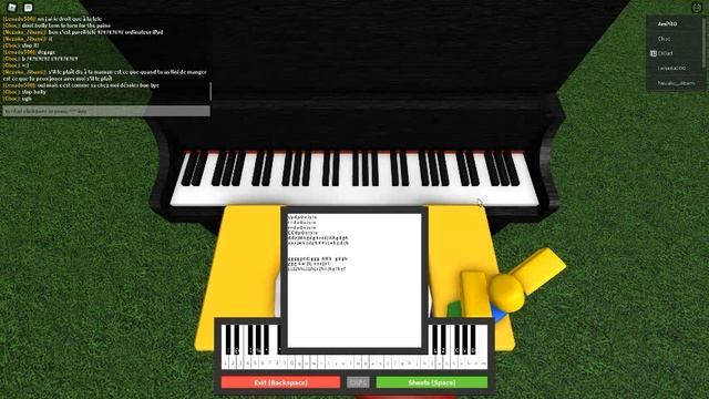 Trying to Play sans on roblox piano смотреть онлайн