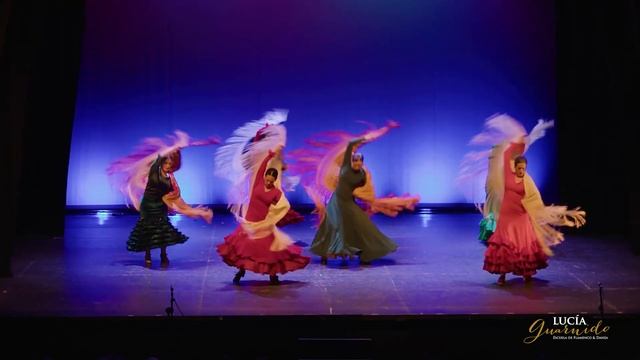 Flamenco Intermedio 1. Fandangos por Soleá con Mantón. Fin de Curso 2023. Escuela Lucía Guarnido смотреть онлайн
