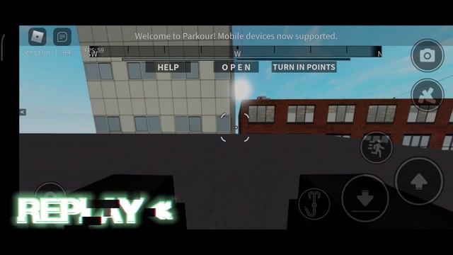 ROBLOX PARKOUR MOBILE - ALL TYPES OF DASHES TUTORIAL смотреть онлайн