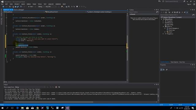 Visual Studio Message Box Button, Using Confirmation Box Yes or No and Cancel Before Execution смотреть онлайн