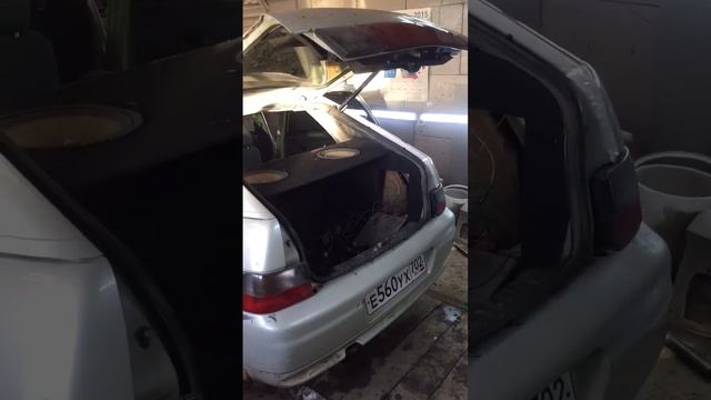 Электро привод Крышки багажника ваз ,электро амортизатор на ваз 2112 смотреть онлайн