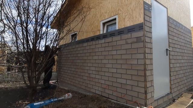 Фасад под ключ своими руками. Фасадная плитка Hauberk и Софиты Технониколь. Простой способ. смотреть онлайн