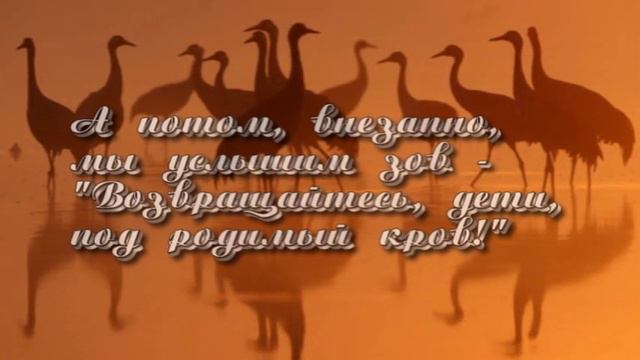 Журавли смотреть онлайн