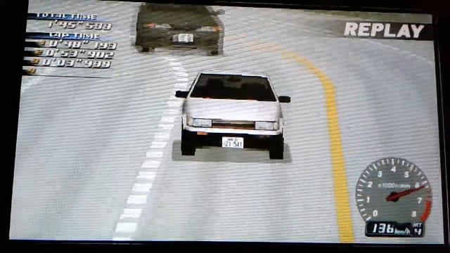 Initial D Street Stage - Toyota AE85 vs. Nakazato's BNR32 on Akina смотреть онлайн
