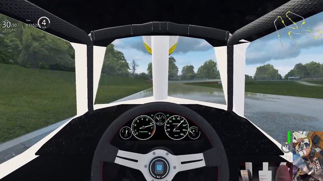 Assetto Corsa | Rain FX config Mod Test Run at Pannonia-ring | Pedal & Wheel Onboard Cam смотреть онлайн