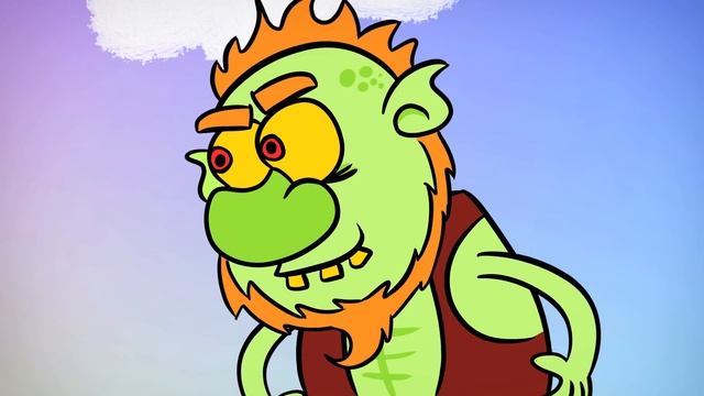 Three Billy Goats Gruff & the Troll - Story Time at Cool School! смотреть онлайн