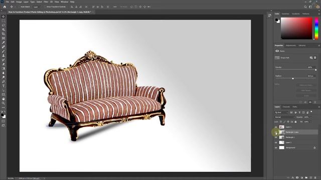 How to Furniture Product Photo Editing in Photoshop смотреть онлайн