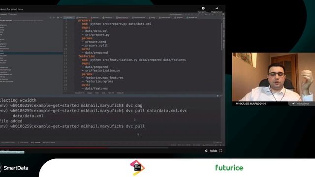 Михаил Марюфич — CI/CD для Ml-моделей и датасетов смотреть онлайн