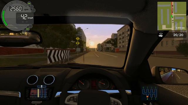 Playing City Car Driving With Logitech g27 - Driving School + Bad Driving смотреть онлайн