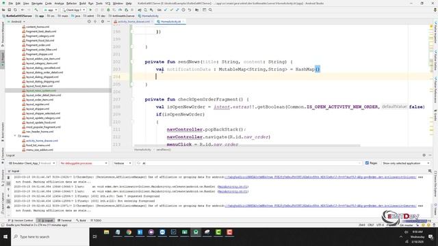Kotlin Android Tutorial - New Eat It part 78 Server App News System смотреть онлайн