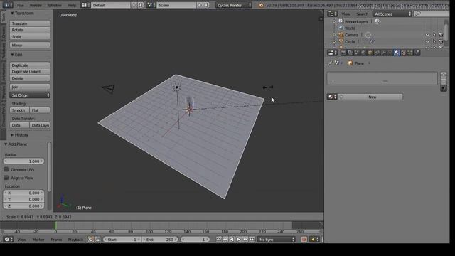 Blender 2.79 | make glass cup смотреть онлайн