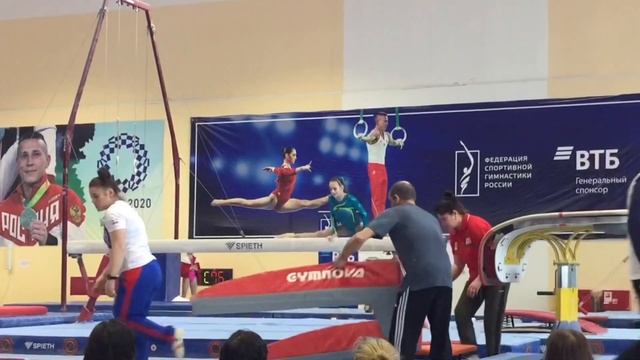 Бревно - Мастера Спорта - Финалы | Первенство России 2021 - CIII смотреть онлайн