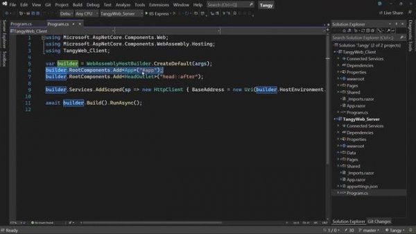 11  Введение в Blazor на .NET 6, обзор структуры проекта на Blazor WebAssembly