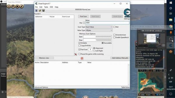 Como Hackear Rome Total War 2 (Cheat engine)