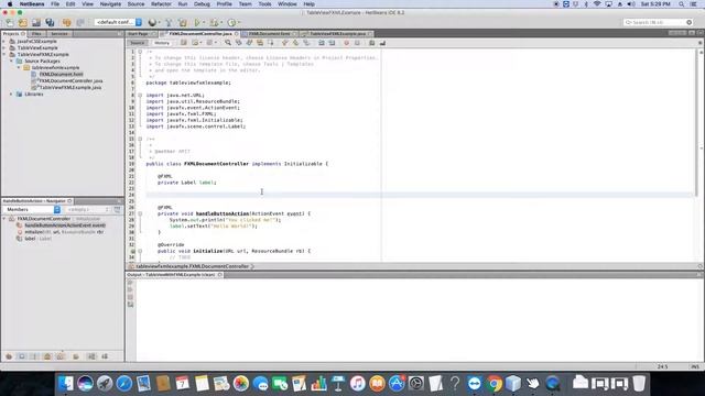 JavaFX - Adding Columns in TableView (Using FXML) смотреть онлайн