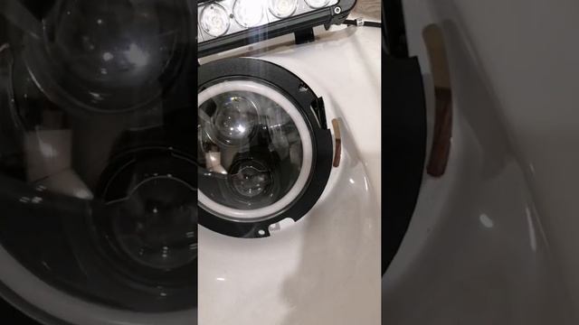 Установка светодиодной фары на снегоход Буран 4тд идеальный вариант!!! 30мин и готово!!! смотреть онлайн