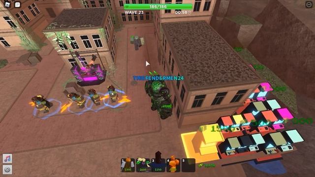 GLADIATOR IS OP? | Tower Defense Simulator | ROBLOX смотреть онлайн