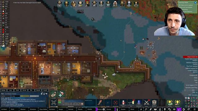 Caught in the Crossfire | RimWorld Hardcore SK 1.4 | S07E106 смотреть онлайн