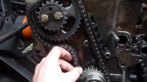 Метки нижней цепи ГРМ 405 406 409 ГАЗель Волга УАЗ