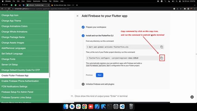 How to create flutter firebase app? | Flutterfire cli | Android Studio смотреть онлайн