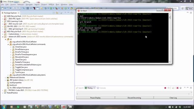 Firebots: Create a new branch смотреть онлайн