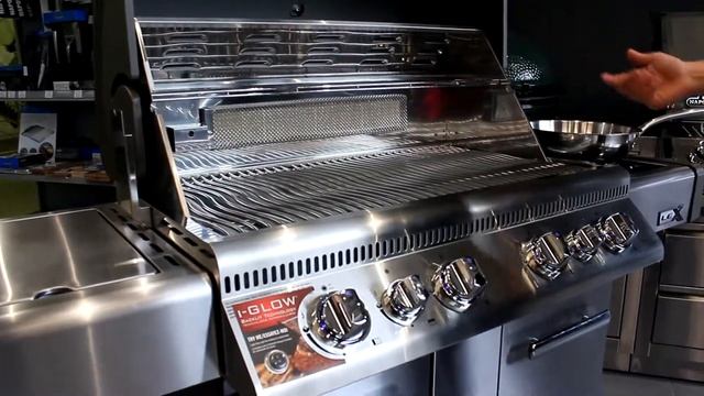 Обзор газового гриля NAPOLEON LEX 605 смотреть онлайн