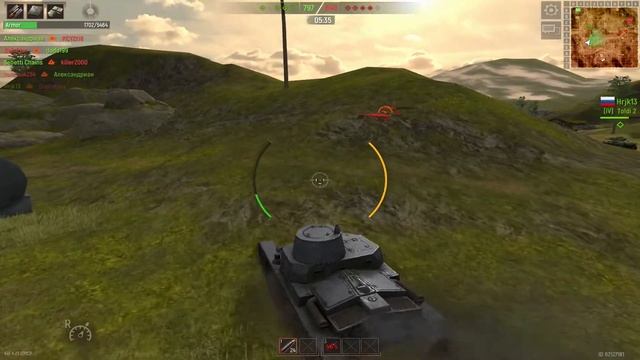Battle Tanks - Higher tier in-game bots kicked me again :( смотреть онлайн