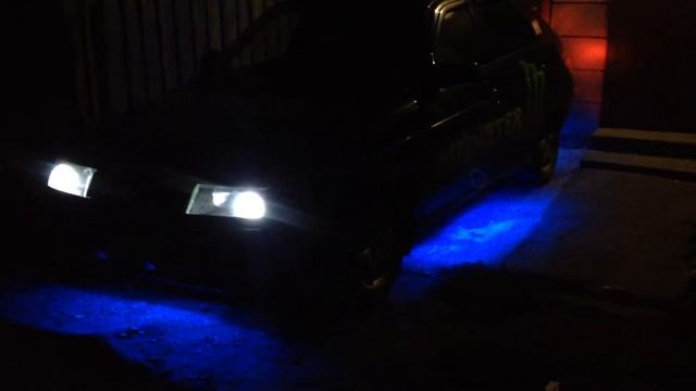 RGB Led подсветка днища Ещё один вариант свечения смотреть онлайн