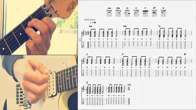 Онлайн репетитор урок 3 (гитарный бой). бой на гитаре уроки игры на гитаре гитара смотреть онлайн