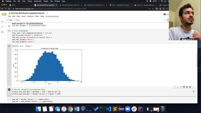 Normal Distribution explained in Python смотреть онлайн