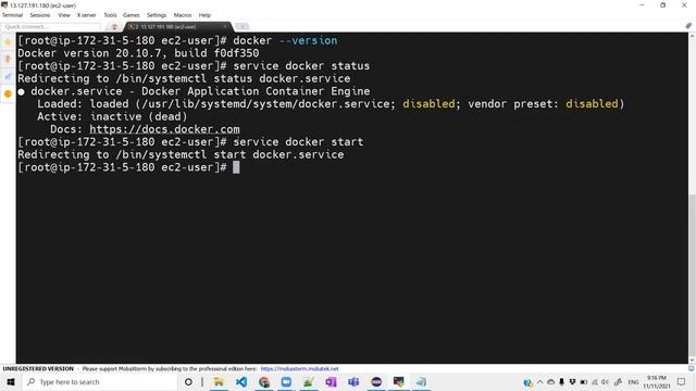 Jenkins by using docker image / install Jenkins on aws ec2 Linux by using docker image смотреть онлайн