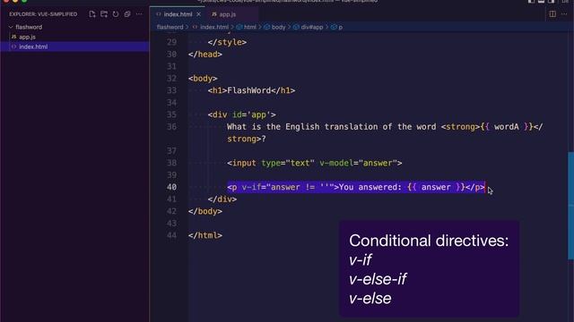 Vue.js Simplified - The Basics (#2) смотреть онлайн