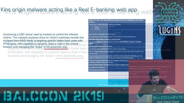 BalCCon2k19 - Senad Aruc - Busting Advanced Botnets смотреть онлайн