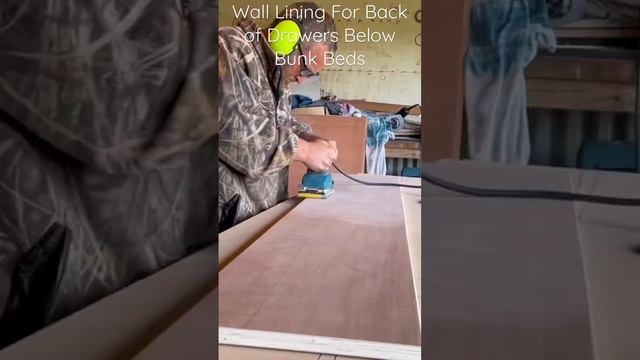 Bluey Natural Sounds Installing Lining For Back of Drawers Below Bunk Beds Truck Life NZ смотреть онлайн