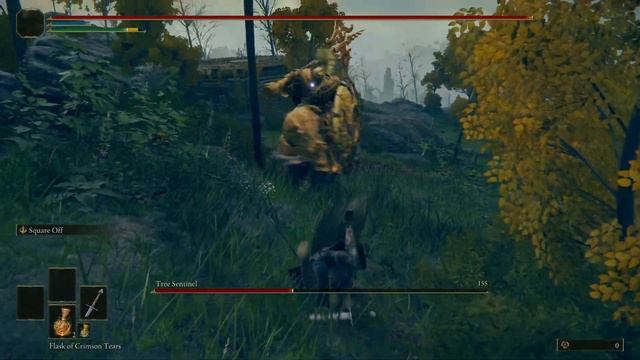 ELDEN RING Max Level Tree Sentinel Boss Fight Gameplay смотреть онлайн