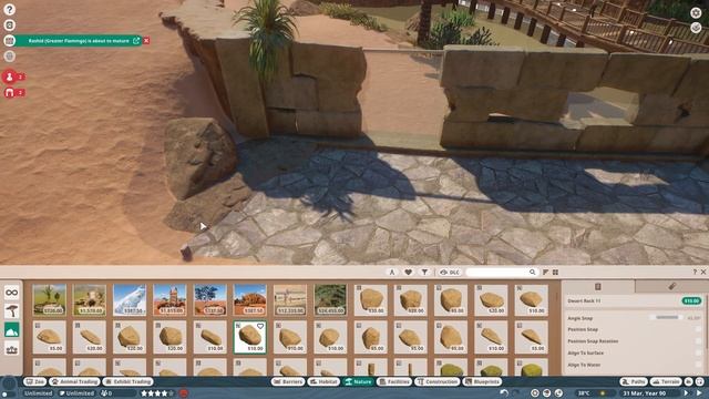 Striped Hyena Sahara Habitat SpeedBuild | Planet Zoo Grasslands Animal Pack смотреть онлайн