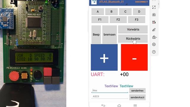 BLE ATLAS Fahrzeug Android App смотреть онлайн