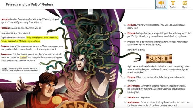 Perseus and the Fall of Medusa смотреть онлайн