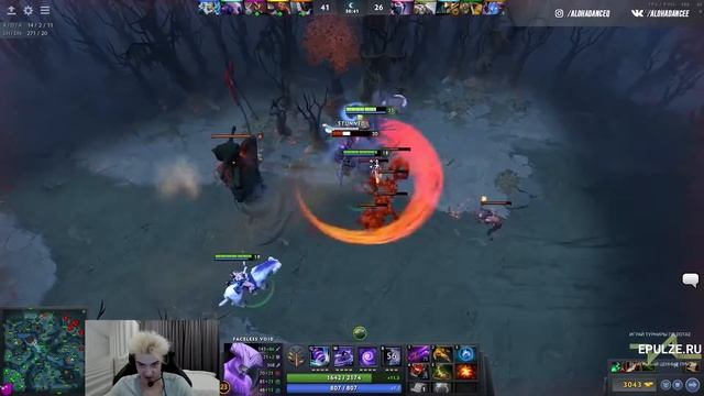АЛОХА РАССКАЗЫВАЕТ КУДА ПАПИЧ ТРАТИТ ДЕНЬГИ | DOTA 2 | Alohadance Лучшее #26 смотреть онлайн