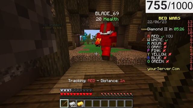 24/7 free public bed wars server Java & PE Editions | Minecraft Live смотреть онлайн