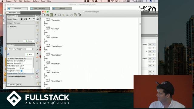 Gephi Tutorial - How to use Gephi for Network Analysis смотреть онлайн