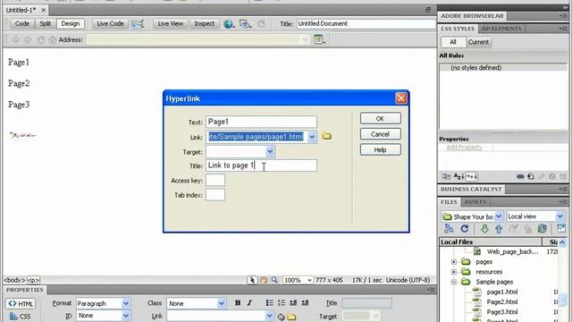 Dreamweaver CS5 Creating Links Chapter 7, Class 7.3 @Shiz Tech in Urdu Hindi смотреть онлайн